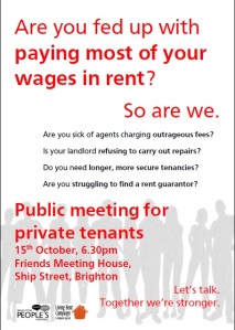 tenant resistance poster